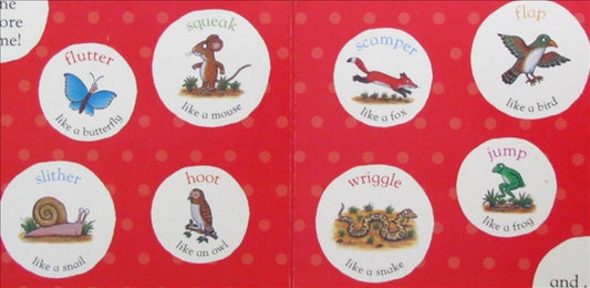Book cover of First Gruffalo Animal Actions Tbp by Donaldson  Julia   S
