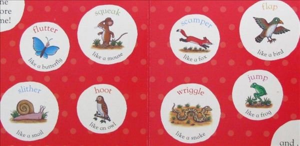 Book cover of First Gruffalo Animal Actions Tbp by Donaldson  Julia   S