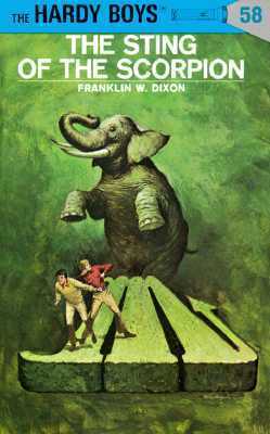 Book cover of The Sting of the Scorpion by Franklin W. Dixon