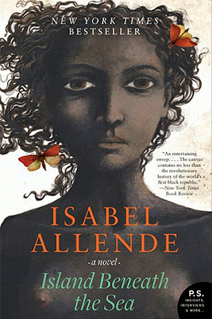 Book cover of Island Beneath The Sea by Isabel Allende
