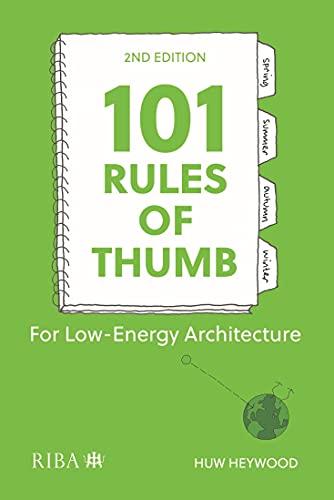 Book cover of 101 Rules Of Thumb For Low-Energy Architecture: For Low-Energy Architecture by Huw Heywood