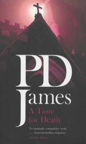Book cover of A Taste For Death by P.D. James