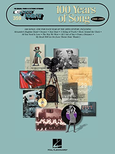 Book cover of One Hundred Years of Song: E-Z Play Today Volume 359 by Hal Leonard Corporation