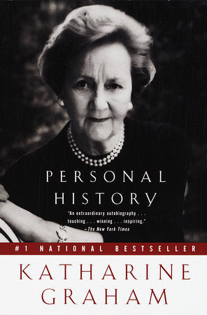 Book cover of Personal History: A Memoir by Katharine Graham