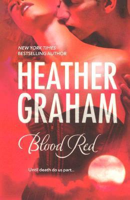 Book cover of Blood Red by Heather    Graham
