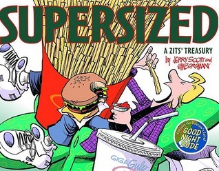 Book cover of Supersized by Jerry Scott, Jim Borgman