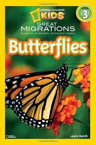 Book cover of Great Migrations: Butterflies by Laura Marsh