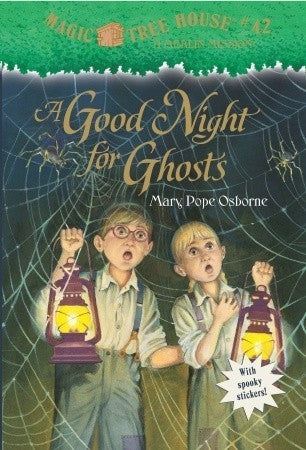 Book cover of A Good Night For Ghosts by Mary Pope Osborne, Sal Murdocca (Illus.)