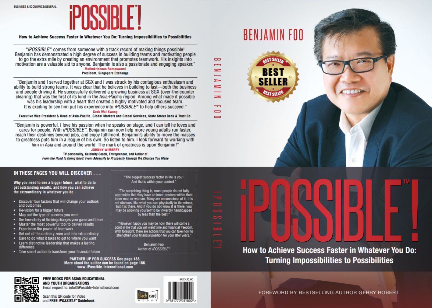 Book cover of iPOSSIBLE! How To Achieve Success Faster In Whatever You Do: Turning Impossibilities To Possibilities by Benjamin Foo