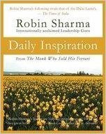 Book cover of Daily Inspiration From The Monk Who Sold His Ferrari by Robin Sharma