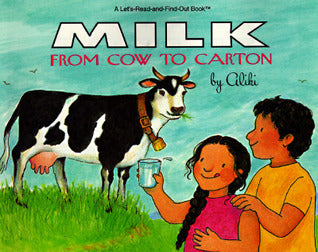 Book cover of Milk: From Cow To Carton by Aliki