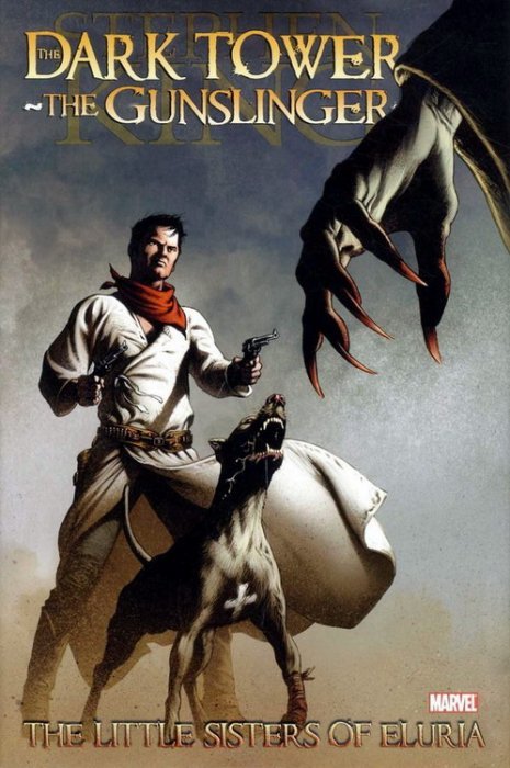 Book cover of The Little Sisters Of Eluria by Robin Furth (Adaptor), Peter David (Adaptor), Luke Ross (Illus.), Richard Isanove (Illus.), Stephen  King (Story)