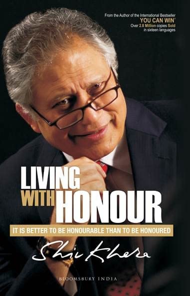Book cover of Living With Honour by Shiv Khera