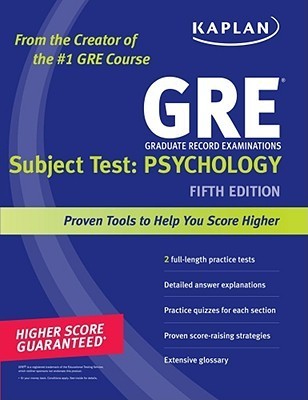 Book cover of Gre Subject Test: Psychology, 5th Edition by Kaplan Test Prep