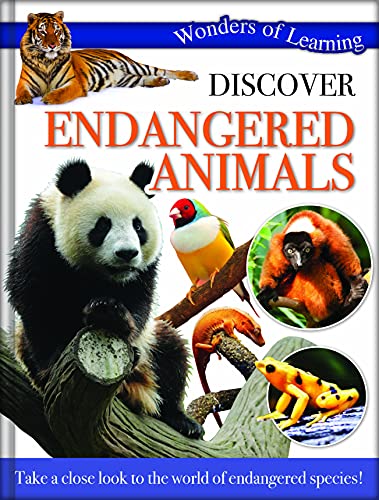 Book cover of Wonders Of Learning - Discover Endangered Animals by npp