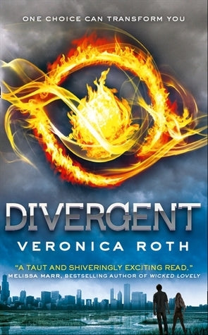Book cover of Divergent by Veronica Roth