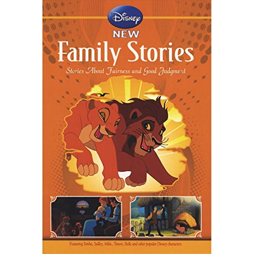 Book cover of Disney New Family Stories Stories About Fairness And Good Judgment by Simba