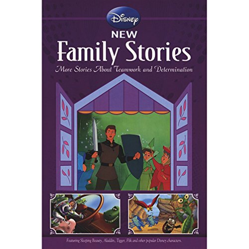 Book cover of Disney New Family Stories More Stories About Teamwork And Determination by unknown author
