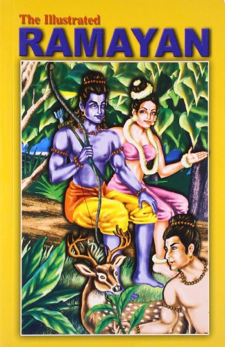 Book cover of The Illustrated Ramayan by Gopal Thatham
