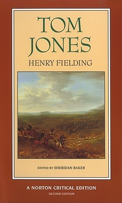 Book cover of Tom Jones by Henry Fielding, Sheridan Baker (Ed.)