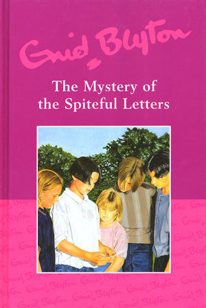 Book cover of The Mystery of the Spiteful Letters by Enid Blyton
