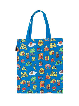 Book cover of Feed Your Brain Tote Bag