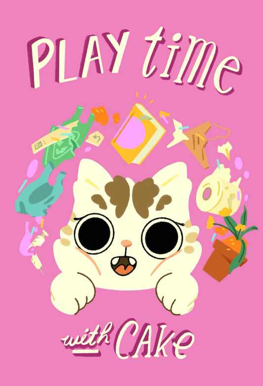 Book cover of Play Time with Cake by Unknown (Illus.)