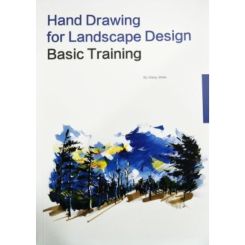 Book cover of Hand Drawing for Landscape Design Basic Training
