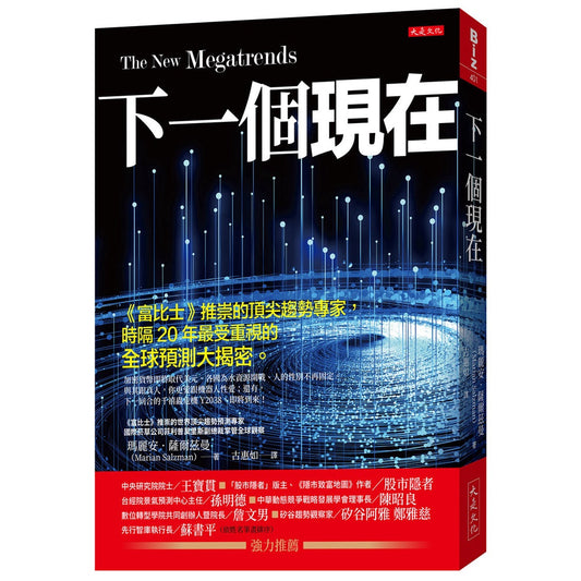Book cover of 下一個現在 by 玛丽安．萨尔兹曼