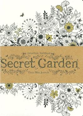 Book cover of Secret Garden: Three Mini Journals by Johanna Basford