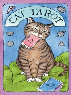 Book cover of Cat Tarot 78 Cards & Guidebook by Megan Lynn Kott (Illus.)