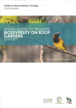 Book cover of Design Guides to Promote Biodiversity on Roof Gardens