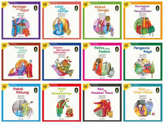 Book cover of Kisah-kisah Berdasarkan Kitab Ramuan Kebahagiaan by Mojgan Sheikhi