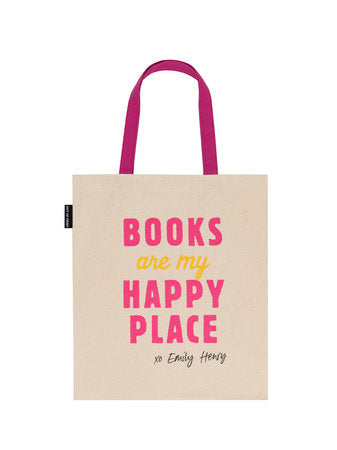 Book cover of Happy Place Tote Bag