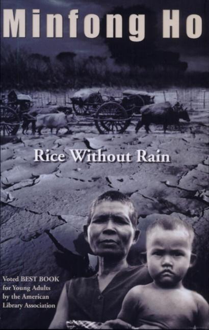 Book cover of Rice Without Rain by Ho Minfong